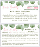 Rosemary Hair Oil Treatment